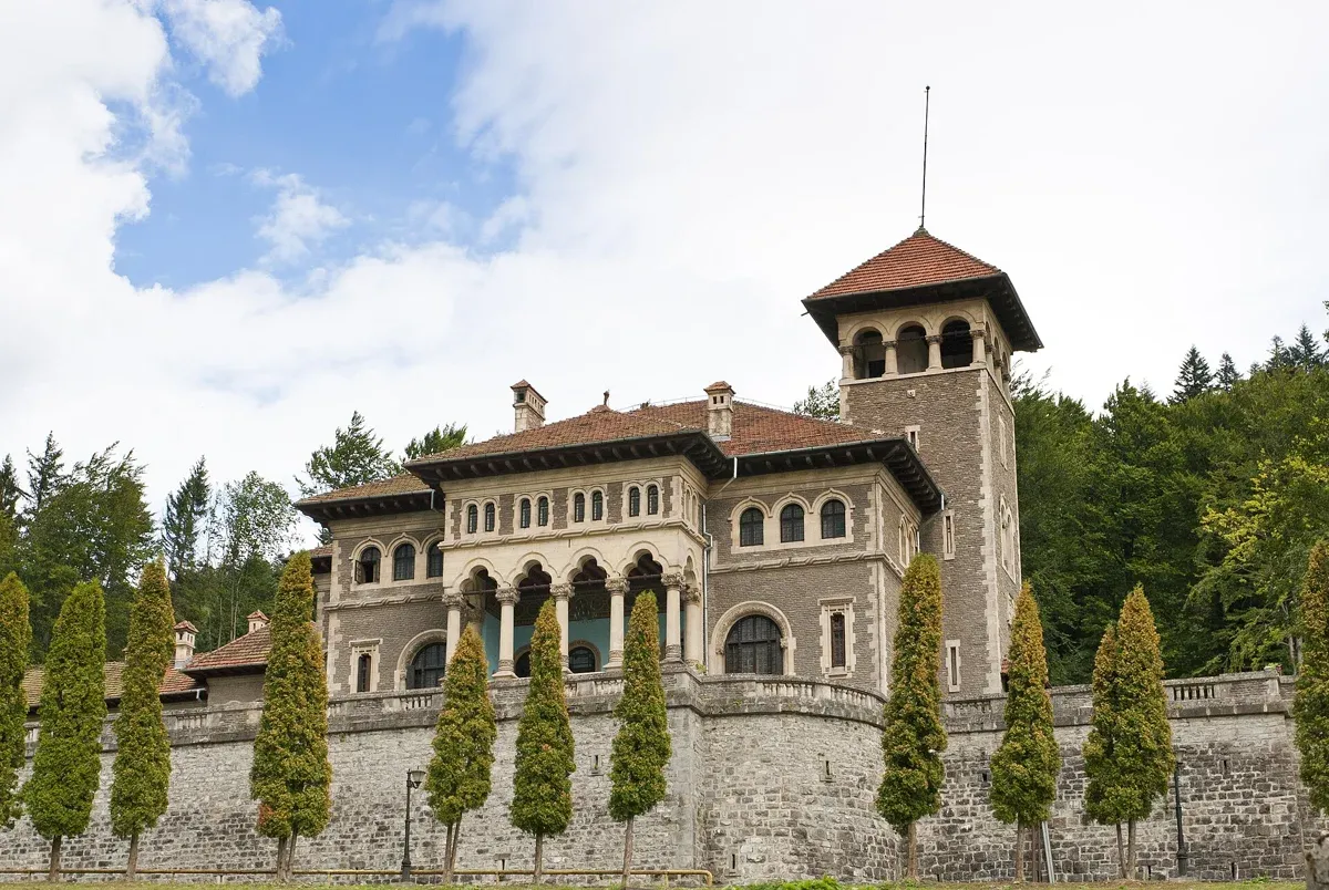 Cantacuzino Castle in Busteni, the Wednesday castle on a 3 castles tour from Bucharest