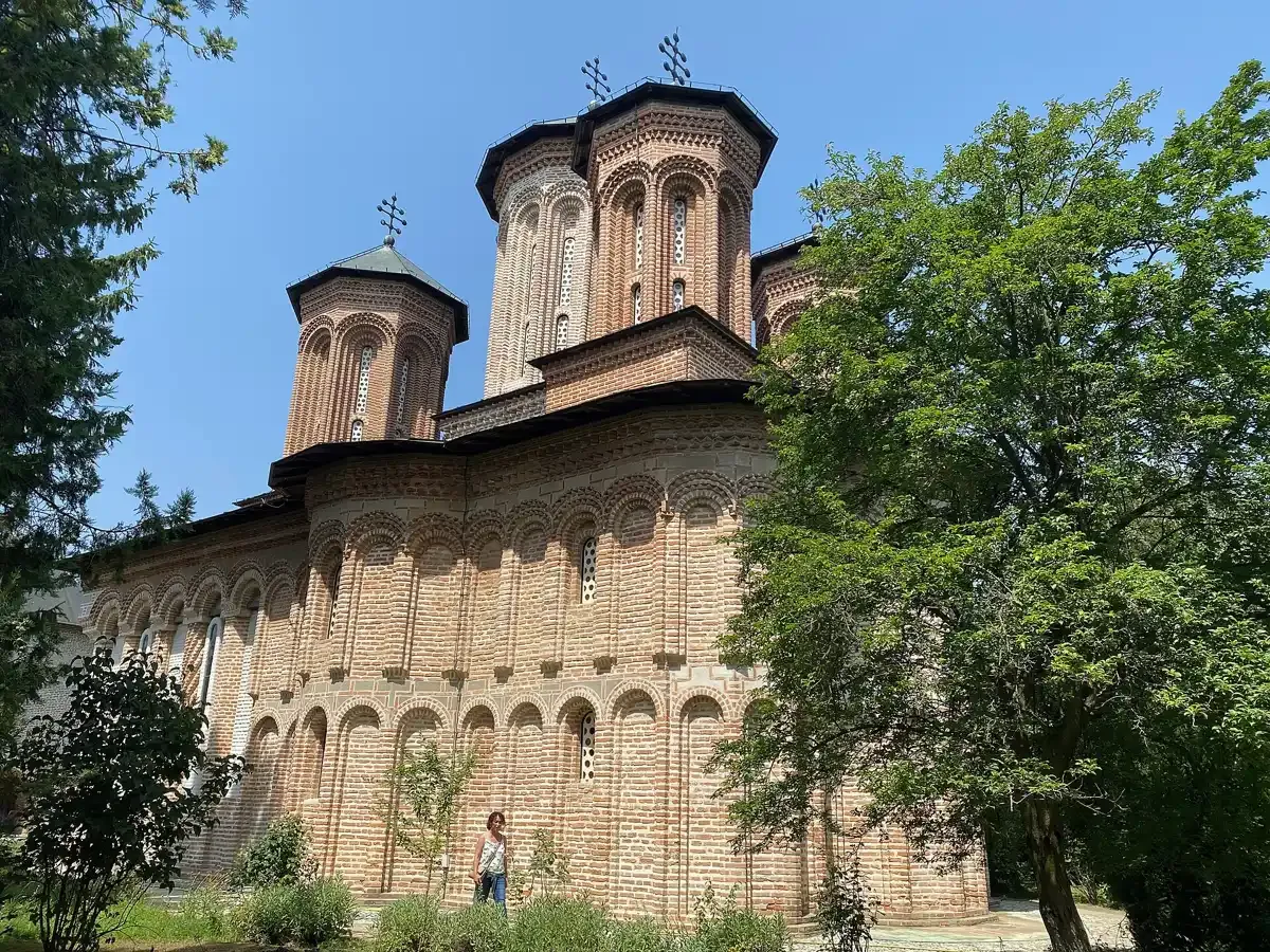 The church of Snagov Monastery, where Vlad III is said to be buried